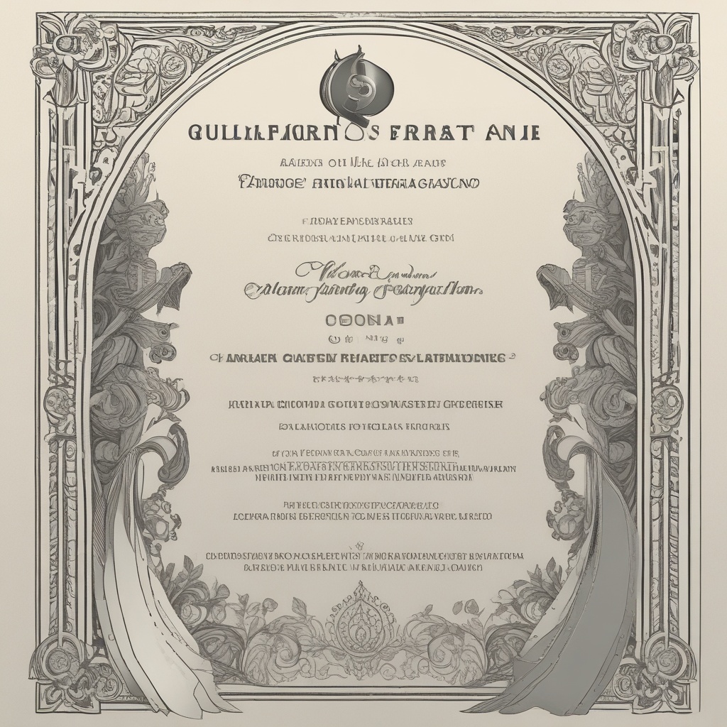 Completion Ceremony Invitation front page